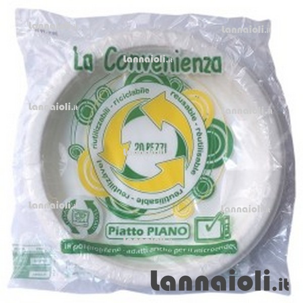 PIATTI PLASTICA PIANI PZ.20 PIATTI PLASTICA PIANI PZ.20