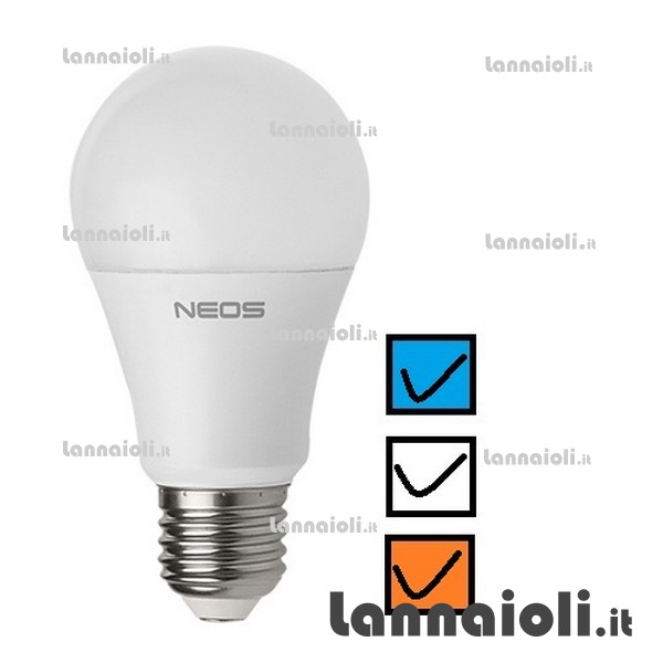 LAMPADINA LED E27 SFERA 13W-100W 