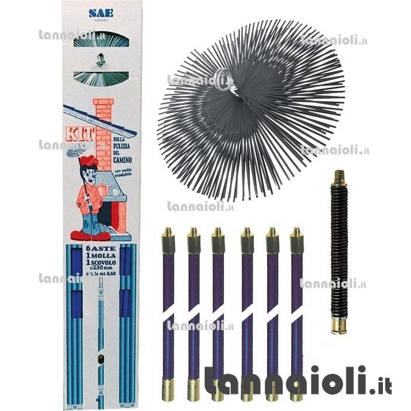 SCOVOLO CAMINO CM.25 +MOLLA +6 STECCHE 140 