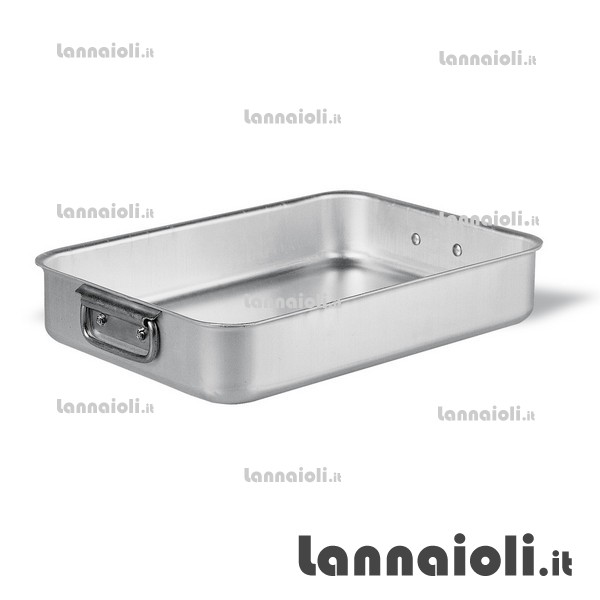 TEGLIA RETT.ALLUMINIO PES.ALTA CM.50 621 pentole agnelli