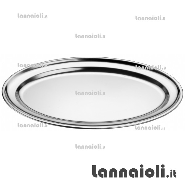 VASSOIO THEMA INOX 18-10 CM.40 inoxriv VASSOIO THEMA INOX 18-10 CM.40 inoxriv