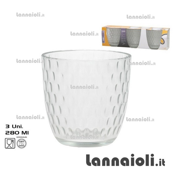 BICCHIERI LUISA PZ.3 CL.28 BICCHIERI LUISA PZ.3 CL.28