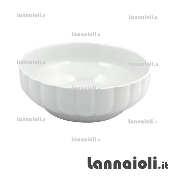 INSALATIERA COSTOLATA PORCELL.CM 20 saturnia