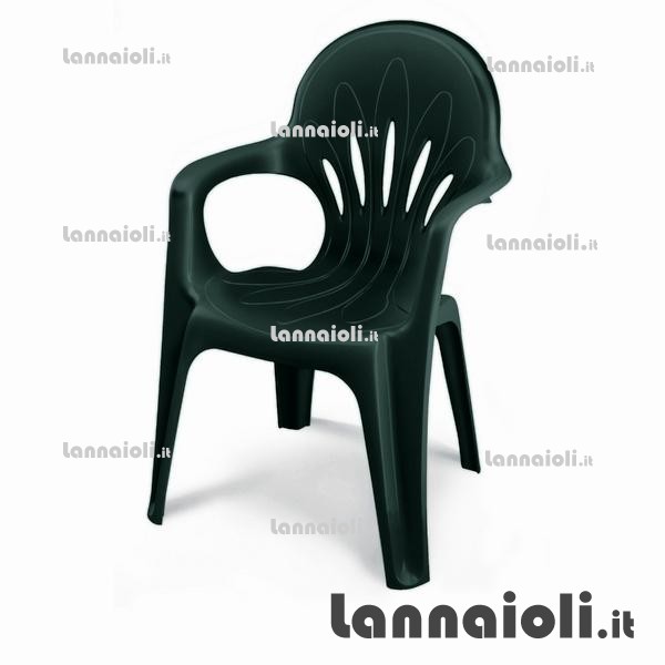 SEDIA STELLA DI MARE 1193 VERDE BOSCO scab