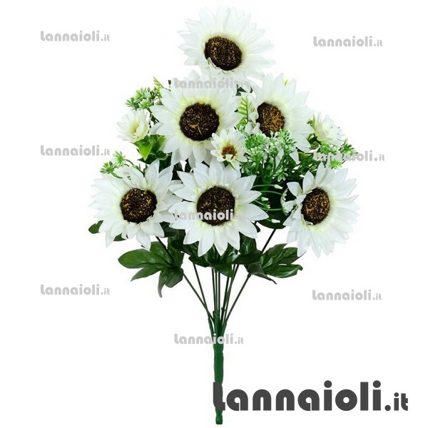 GIRASOLE MAZZO 9 RAMI CM.50 GIRASOLE MAZZO 9 RAMI CM.50