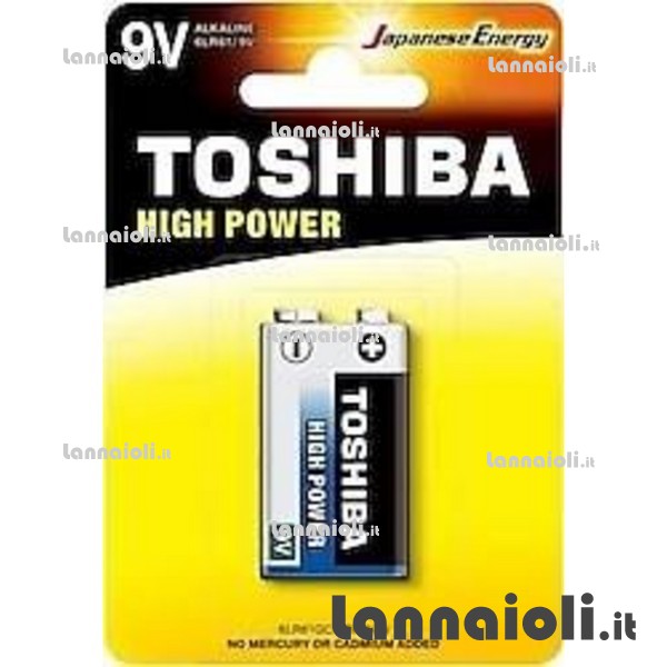 BATTERIA TRANSISTOR 9V TOSHIBA BATTERIA TRANSISTOR 9V TOSHIBA