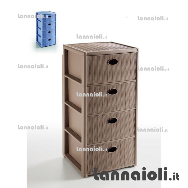 CASSETTIERA ELEGANCE 4 CASSETTI stefanplast CASSETTIERA ELEGANCE 4 CASSETTI stefanplast