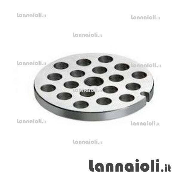 PIASTRA X TRITACARNE INOX 12F12 tre spade