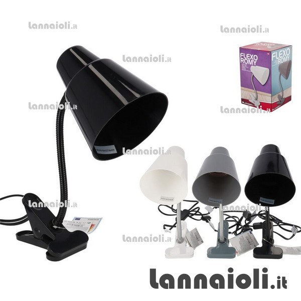 LAMPADA DA SCRIVANIA CON PINZA LAMPADA DA SCRIVANIA CON PINZA