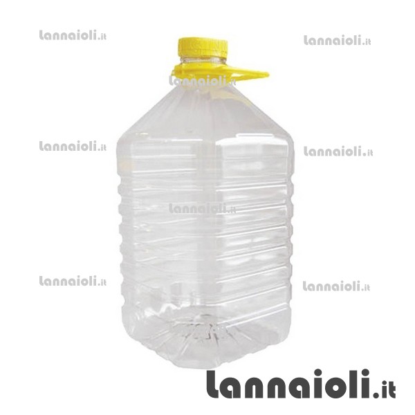 BOCCIONE PLASTICA PET LT.5 TAP.GIALLO 