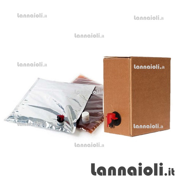 BAGING BOX VINO LT.5 CON RUBINETTO BAGING BOX VINO LT.5 CON RUBINETTO